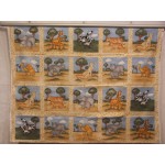 Jungle Squares - tan